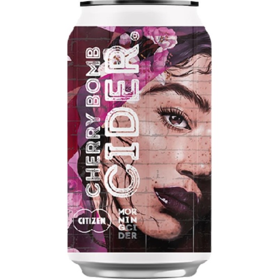 Picture of Morningcider Cherry Bomb Cider Can 440ml