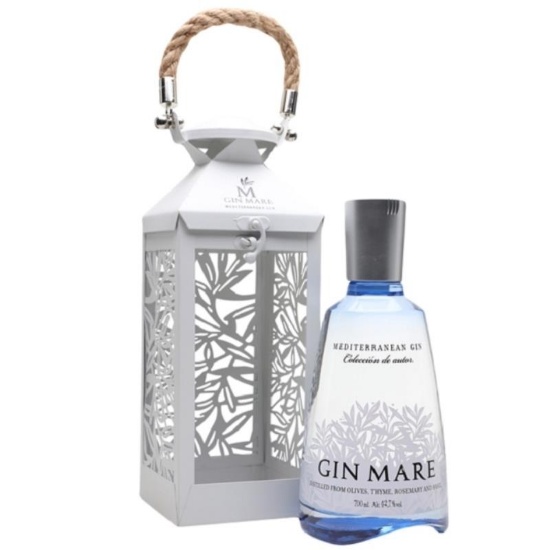 Picture of Gin Mare Mediterranean Gin Lantern Gift Pack 700ml
