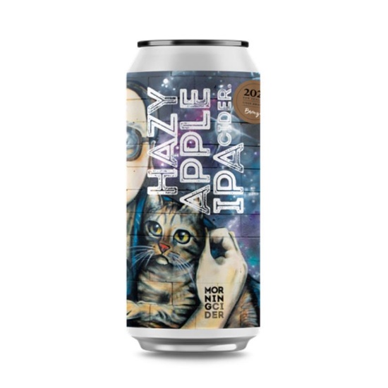 Picture of Morningcider Hazy Apple IPA Cider Can 440ml