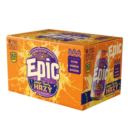 Picture of Epic Joose Party Hazy Pale Ale Cans 6x330ml