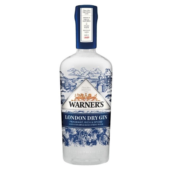 Picture of Warner's London Dry Gin 700ml