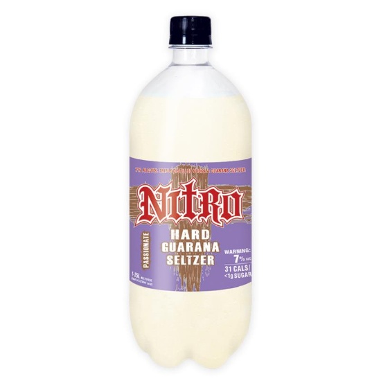 Picture of Nitro Passionate Hard Guarana Seltzer 7% PET Bottle 1.25 Litre