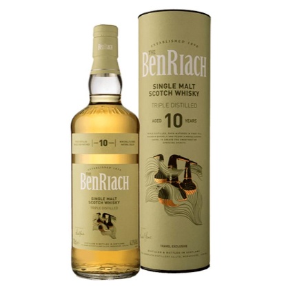 Picture of The BenRiach 10YO Triple Distilled Single Malt 700ml