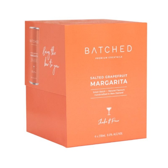 Picture of Batched Margarita Salted Grapefruit 6% Cans 4x230ml