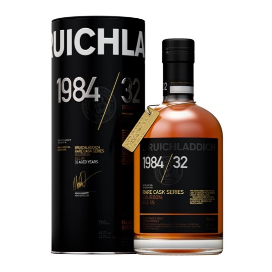 Picture of Bruichladdich 1984 32YO Rare Cask Series Bourbon: All In 700ml