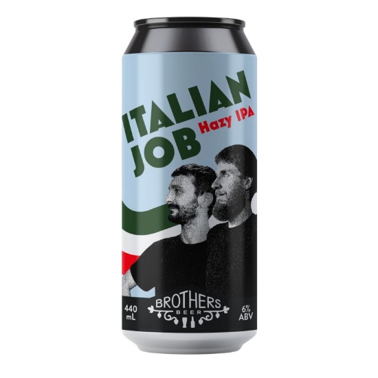 Picture of Brothers Beer Italian Job Hazy IPA Can 440ml