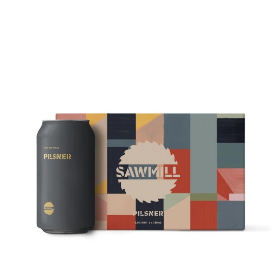 Picture of Sawmill Pilsner Cans 6x330ml