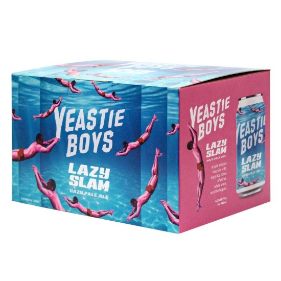 Picture of Yeastie Boys Lazy Slam Hazy Pale Cans 6x330ml