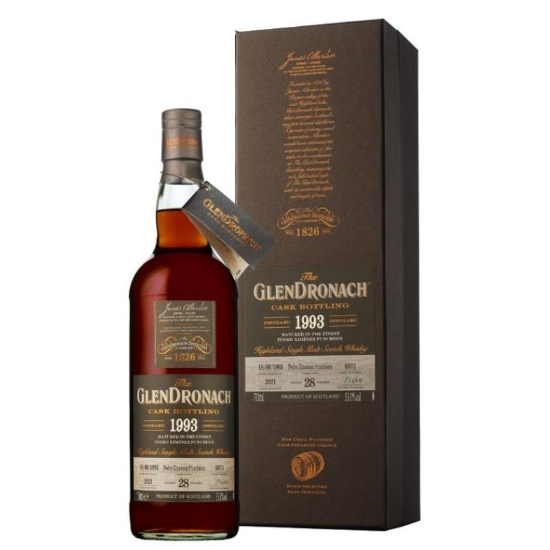 Picture of The GlenDronach Cask Bottling Batch 19 1993 28YO Cask No.6871 700ml