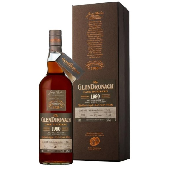 Picture of The GlenDronach Cask Bottling Batch 19 1990 31YO Cask No.7423 700ml