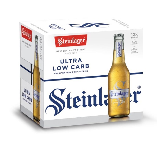 Picture of Steinlager Ultra Low Carb Bottles 12x330ml
