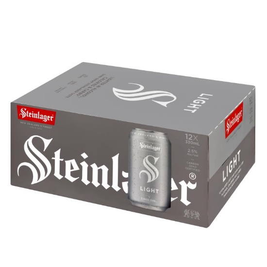 Picture of Steinlager Light 2.5% Cans 12x330ml