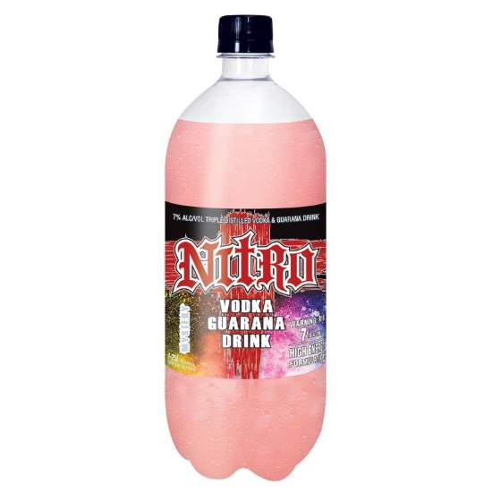 Picture of Nitro Mystery Guava Vodka Guarana Drink 7% PET Bottle 1.25 Litre