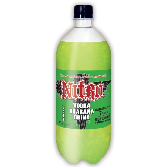 Picture of Nitro Vengence Vodka Guarana Drink 7% PET Bottle 1.25 Litre