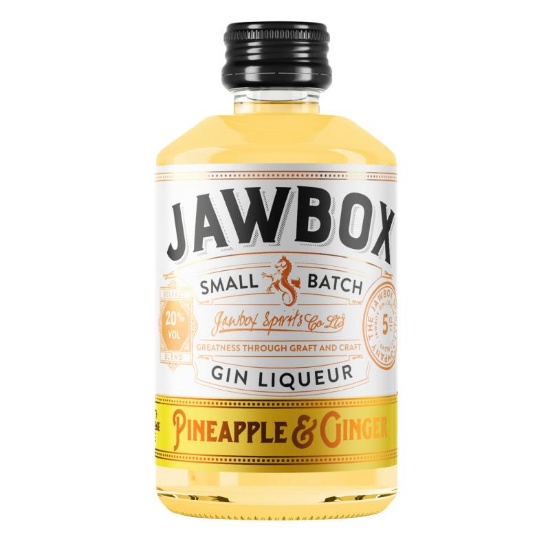 Picture of Jawbox Small Batch Gin Liqueur Pineapple & Ginger 50ml