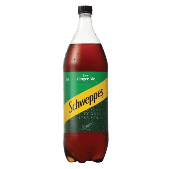Picture of Schweppes Dry Ginger Ale PET Bottle 1.5 Litre