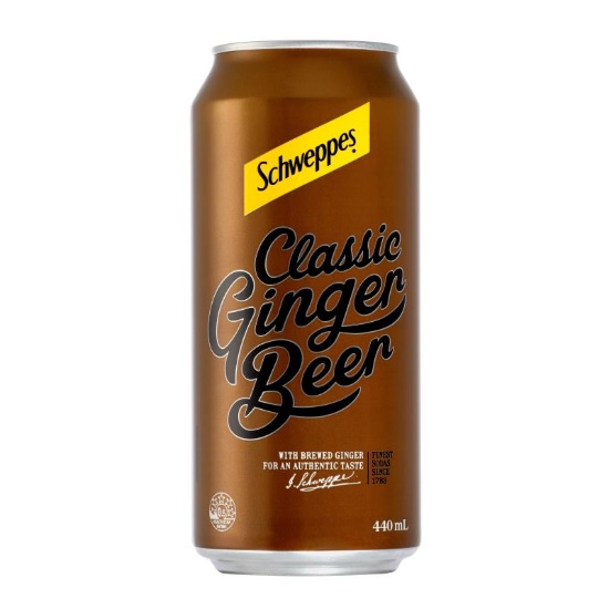 Picture of Schweppes Classic Ginger Beer Can 440ml