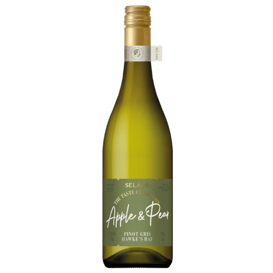Picture of Selaks The Taste Collection Apple & Pear Pinot Gris 750ml