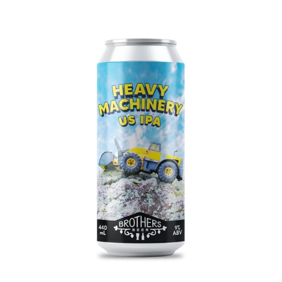Picture of Brothers Beer Heavy Machinery US IPA Can 440ml