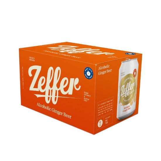 Picture of Zeffer Alcoholic Real Ginger Beer Cans 6x330ml