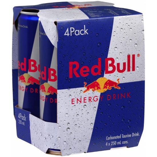 Picture of Red Bull Cans 4x250ml