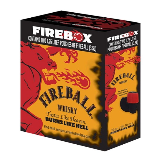 Picture of Fireball Firebox Cinnamon Whisky Cask 3.5 Litre