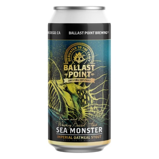 Picture of Ballast Point Sea Monster Imperial Oatmeal Stout Can 440ml