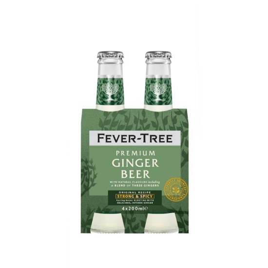 Picture of Fever-Tree Premium Ginger Beer Bottles 4x200ml