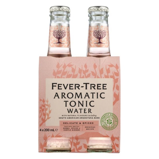 Picture of Fever-Tree Aromatic Tonic Water Bottles 4x200ml