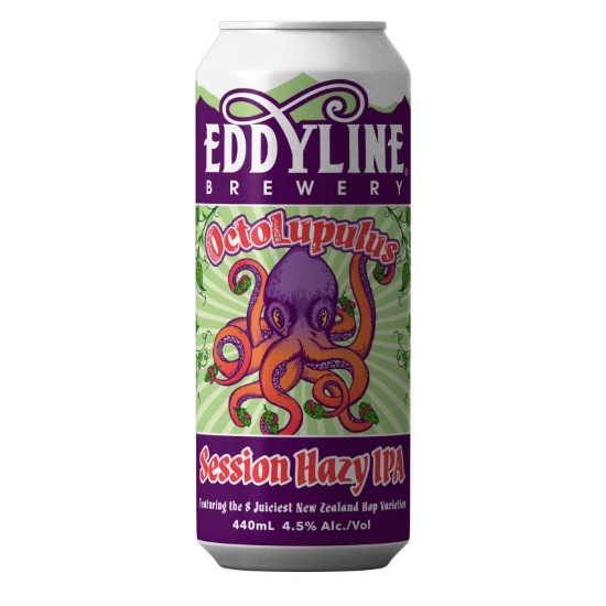 Picture of Eddyline Octolupulus Session Hazy IPA Can 440ml