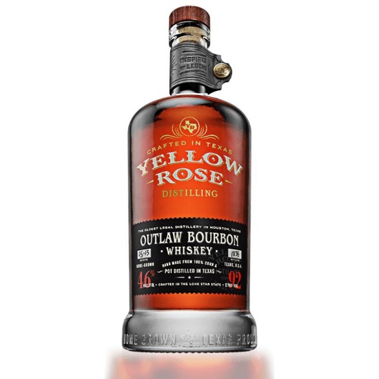 Picture of Yellow Rose Outlaw Bourbon Whiskey 700ml