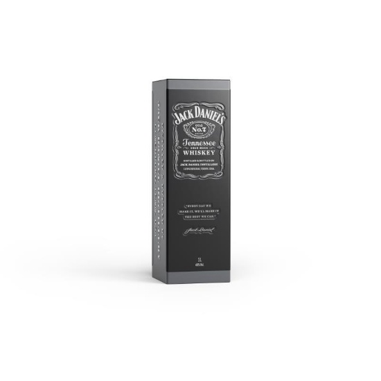 Picture of Jack Daniel's Tennessee Whiskey & Tin Gift Pack 1 Litre