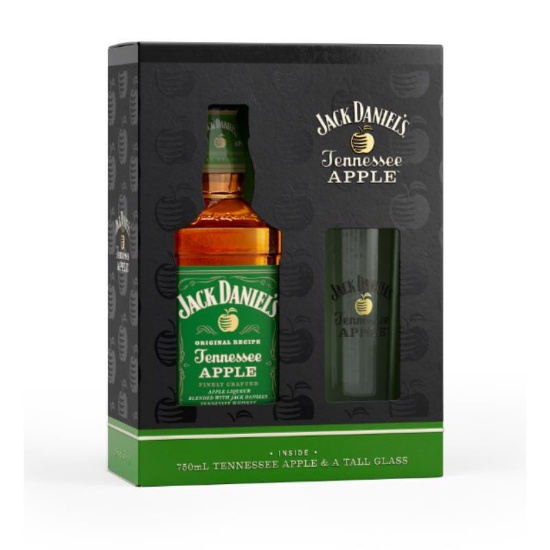 Picture of Jack Daniel's Tennessee Apple & Glass Gift Pack 700ml