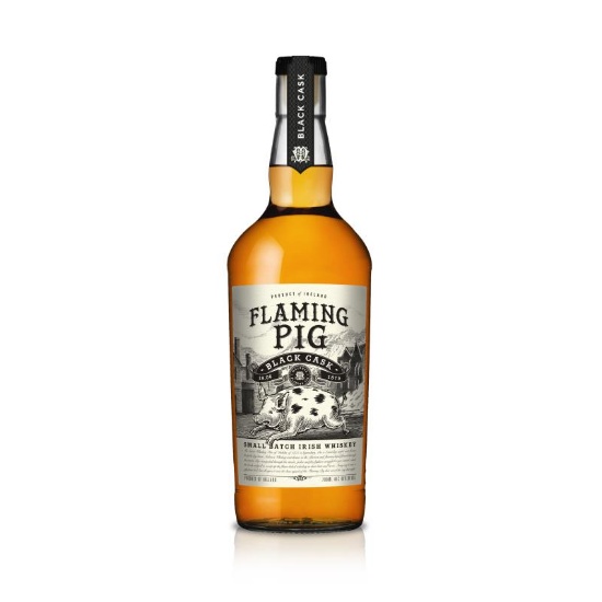 Picture of Flaming Pig Black Cask Small Batch Irish Whiskey 700ml