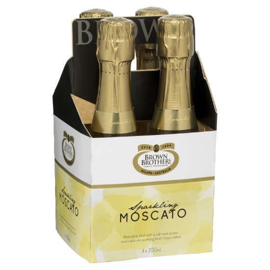 Picture of Brown Brothers Sparkling Moscato 4x200ml