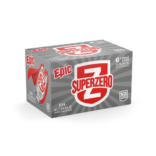 Picture of Epic Superzero Non-Alcoholic IPA Cans 6x330ml