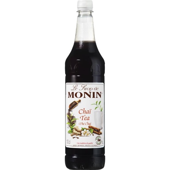 Picture of Monin Chai Tea Syrup Bottle 1 Litre