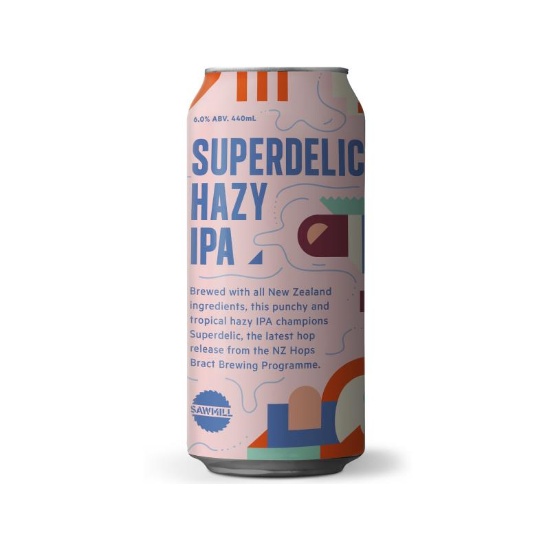 Picture of Sawmill Superdelic Hazy IPA Can 440ml