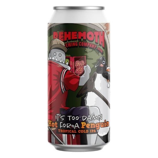 Picture of Behemoth It's Too Damn Hot For A Penguin Tropical Cold IPA Can 440ml