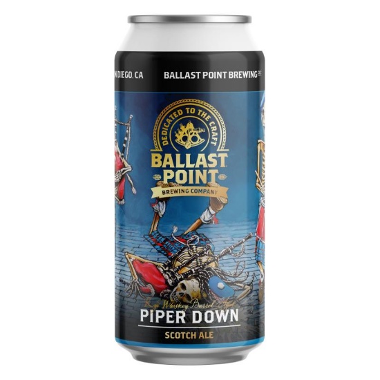 Picture of Ballast Point Piper Down Scotch Ale Can 440ml