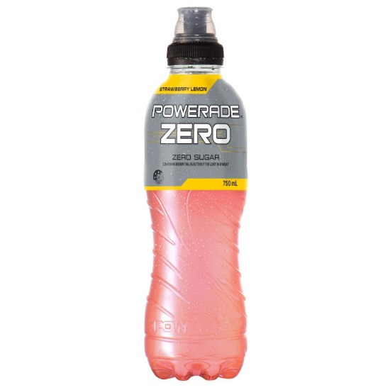 Picture of Powerade Zero Strawberry Lemon PET Bottle 750ml