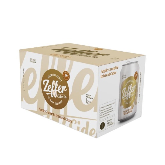 Picture of Zeffer Apple Crumble Cider Cans 6x330ml