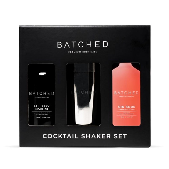Picture of Batched Cocktail Shaker Set Gift Pack 2x725ml