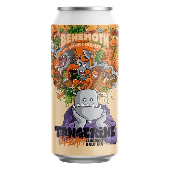Picture of Behemoth Tangerine Dream Brut IPA Can 440ml
