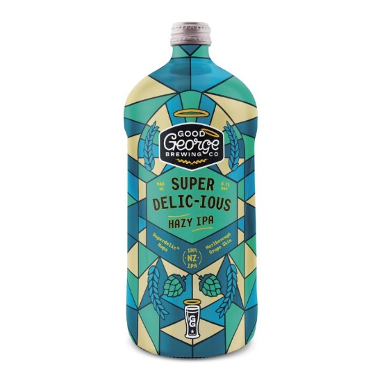 Picture of Good George Super Delic-Ious Hazy IPA Bottle 946ml