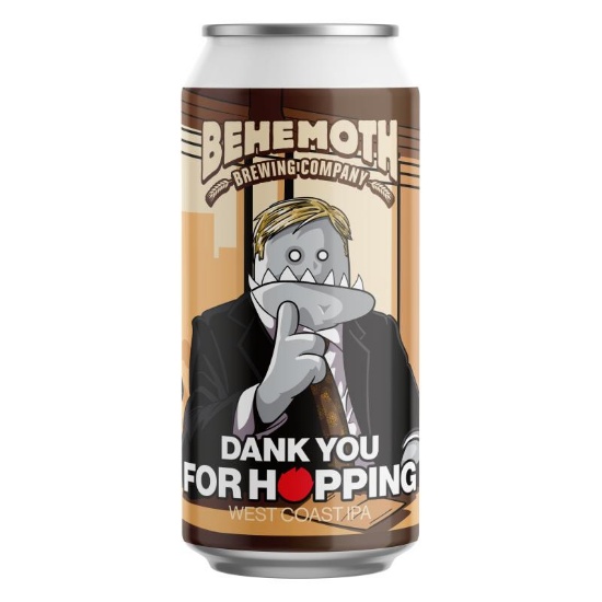 Picture of Behemoth Dank You For Hopping West Coast IPA Can 440ml