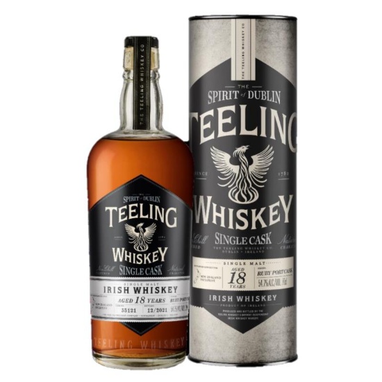 Picture of Teeling 18YO Single Cask Ruby Port Irish Whiskey 700ml