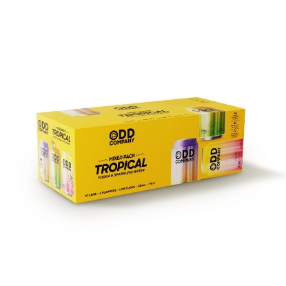 Show details for Odd Company Tropical Mixed Pack 5% Cans 10x330ml Picture of Odd Company Tropical Mixed Pack 5% Cans 10x330ml