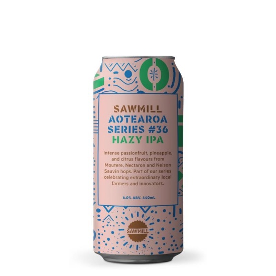 Picture of Sawmill Aotearoa Series #36 Hazy IPA Can 440ml