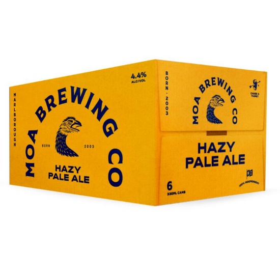 Picture of Moa Brewing Co Hazy Pale Ale Cans 6x330ml